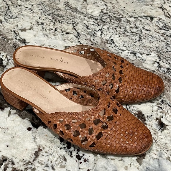 Loeffler Randall Lulu Woven Leather Mule - Picture 5 of 16